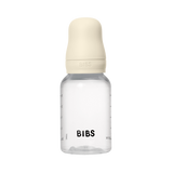 Bibs Sutteflaske 150 ml, Latex slow flow - Ivory