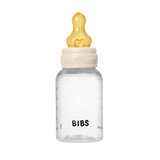 Bibs Sutteflaske 150 ml, Latex slow flow - Ivory