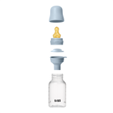 Bibs Sutteflaske 150 ml, Latex slow flow - Baby Blue