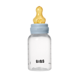 Bibs Sutteflaske 150 ml, Latex slow flow - Baby Blue