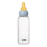 Bibs Sutteflaske 270 ml, Latex medium flow - Baby Blue