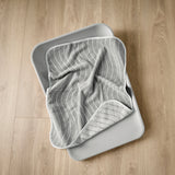 Leander Topper til puslepude, Woodland - Cool Grey