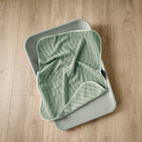 Leander Topper til puslepude, Woodland - Sage Green