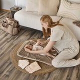 Leander Topper til puslepude, Woodland - Cappuccino