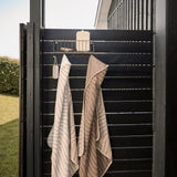 Leander Hoodie Badehåndklæde, Woodland - Mocca