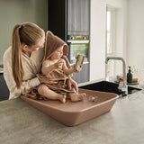 Leander Hoodie Badehåndklæde, Woodland - Clay