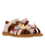 Angulus Sandaler m. blomsterapplikationer - Rosebud