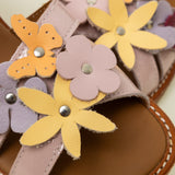 Angulus Sandaler m. blomsterapplikationer - Rosebud