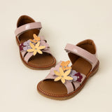 Angulus Sandaler m. blomsterapplikationer - Rosebud