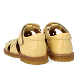 Angulus Sandaler m. blomsterdetaljer - Mellow Yellow