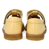 Angulus Sandaler m. blomsterdetaljer - Mellow Yellow