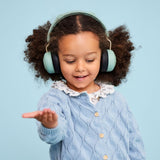 Kreafunk Kids Buzz junior Høretelefoner - Dusty Green