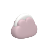 Kreafunk Kids Cloudy Lampe - Dusty Rose