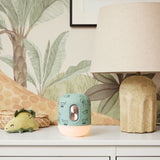 Kreafunk Kids Glowie Lampe & Højtaler - Dusty Green