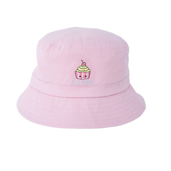 Lil' Boo Cupcake Bøllehat - Pink