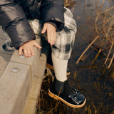 Angulus Chelsea Støvler m. sløjfe - Black