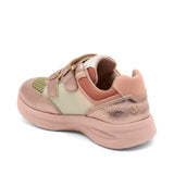 bisgaard Yuki Tex Glitter Sneakers - Rose Gold