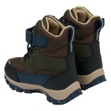 Mikk-Line Tex Vinterstøvler m. velcro - Chocolate Chip