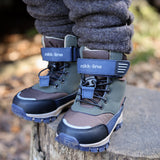 Mikk-Line Tex Vinterstøvler m. velcro - Chocolate Chip