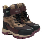 Mikk-Line Tex Vinterstøvler m. velcro - Raisin