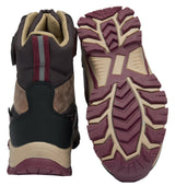 Mikk-Line Tex Vinterstøvler m. velcro - Raisin
