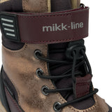 Mikk-Line Tex Vinterstøvler m. velcro - Raisin