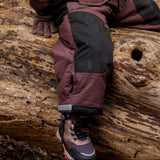 Mikk-Line Tex Vinterstøvler m. velcro - Raisin