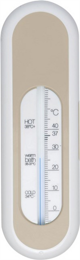 BabyDan Bébé-jou Badetermometer - Taupe