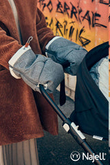 Najell Barnevognshandsker - Stormy Grey