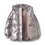 Wheat Puffer Vinterjakke Eli - Silver Flower Meadow