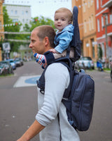 MiniMeis The Shoulder Carrier Bærestol G5 - Dusk Blue Core