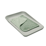 Leander Topper til puslepude, Woodland - Sage Green