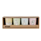 Moomin Melamin Kopper - 4 stk.