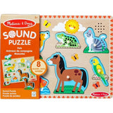 Melissa & Doug Lyd Puslespil - Dyr