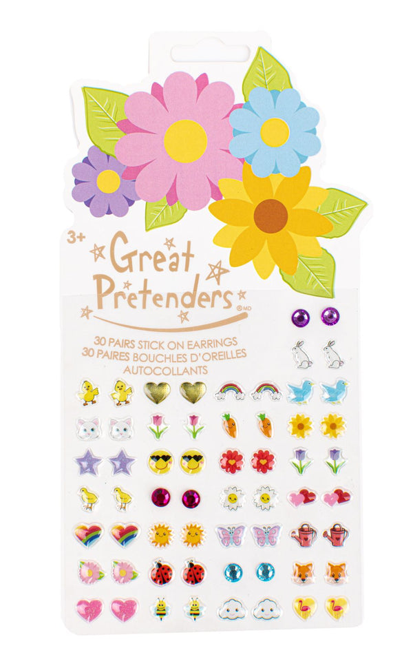 Great Pretenders Spring Flower Sticker Øreringe