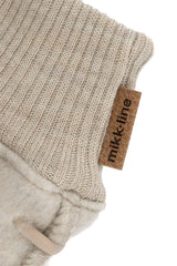 Mikk-Line Uld Vanter - Melange Off White