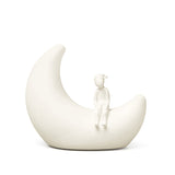 Cam Cam Natlampe, Moon - Off White