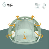 Babymoov UV-Telt Moov & Protect - Green Lagoon