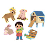 Auzou Mine første klistermærker - På landet