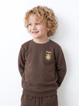 Name It x Kære Børn Lenoir Sweatshirt - Chocolate Martini