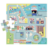 Auzou Puslespil - Veje og biler