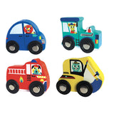 Auzou Puslespil - Veje og biler