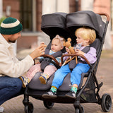 bebeconfort Mane Tvillingeklapvogn - Mineral graphite