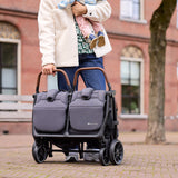 bebeconfort Mane Tvillingeklapvogn - Mineral graphite