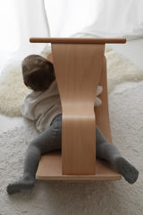 Curve Lab Rocking Horse - Natural Beech