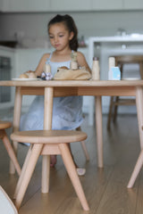 Curve Lab Round Table - Natural Beech