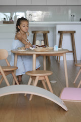 Curve Lab Round Table - Natural Beech