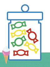 Bolden Farvelade – Malebog for de mindste