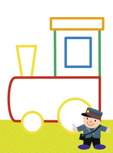 Bolden Farvelade – Malebog for de mindste