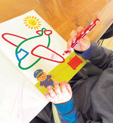 Bolden Farvelade – Malebog for de mindste